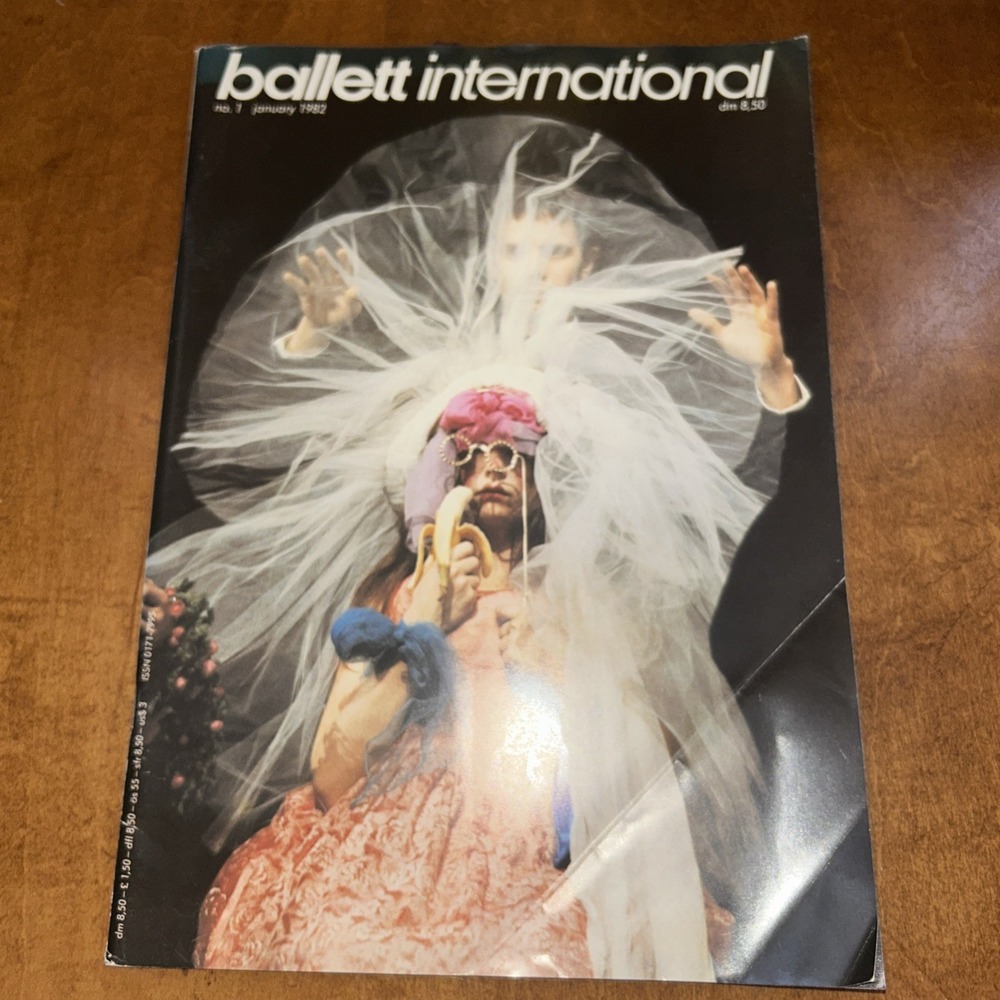 Ballet International‎ Magazine Book Issue 1 January 1982 Dance Photography
